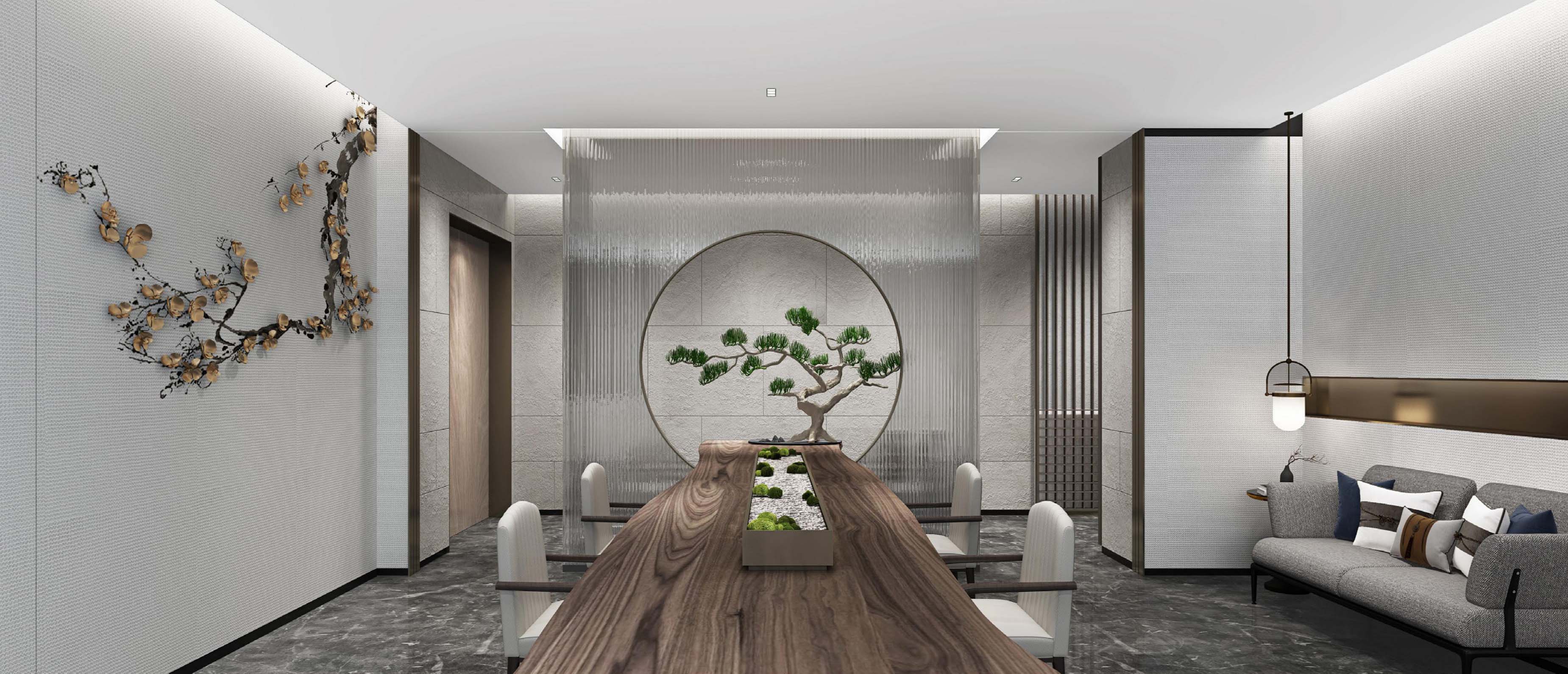 合肥辦公樓裝修新標桿：安徽半山裝飾打造高效辦公空間(圖1)