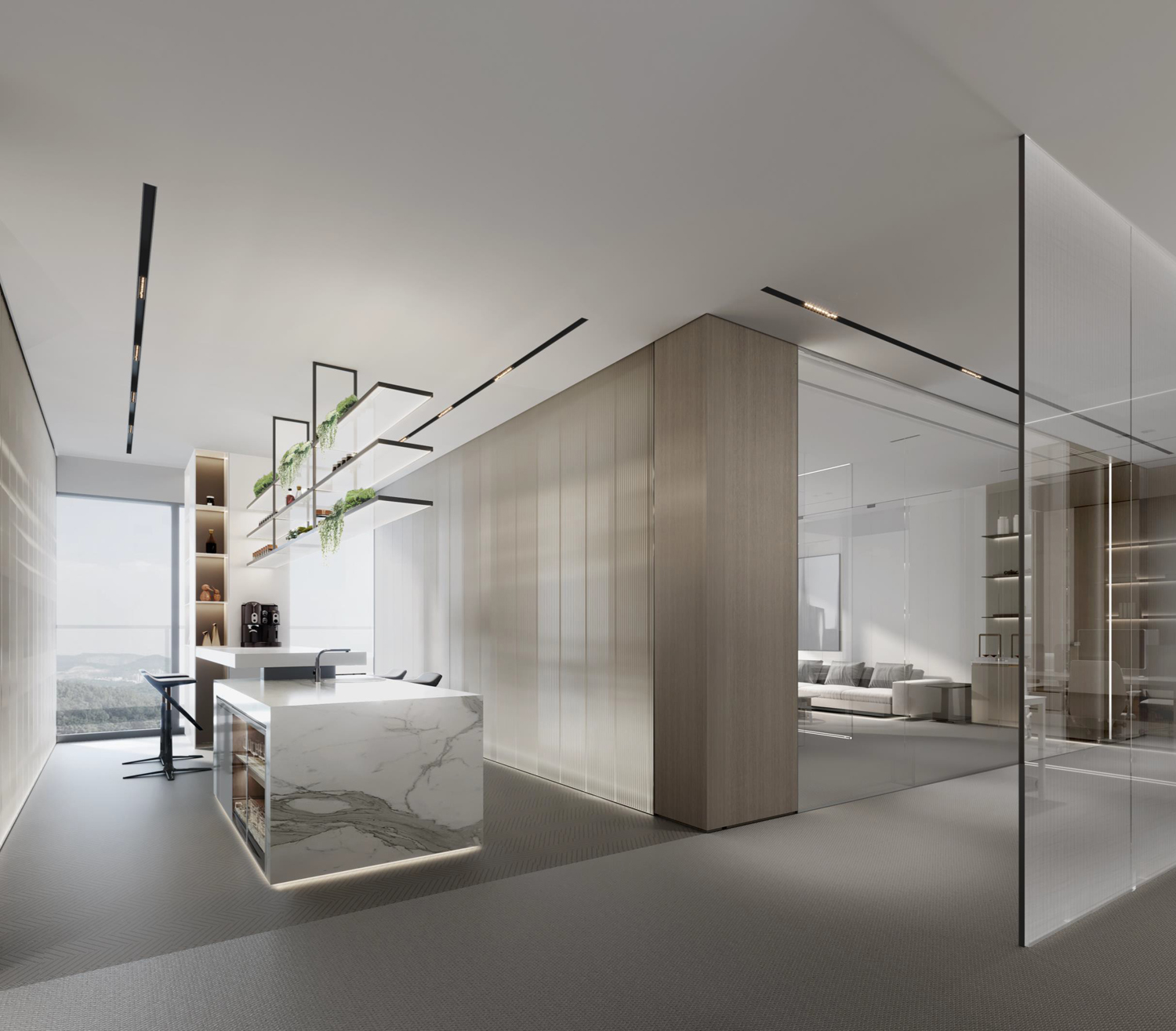 安徽半山裝飾：高端辦公樓裝修設(shè)計新標桿(圖1)