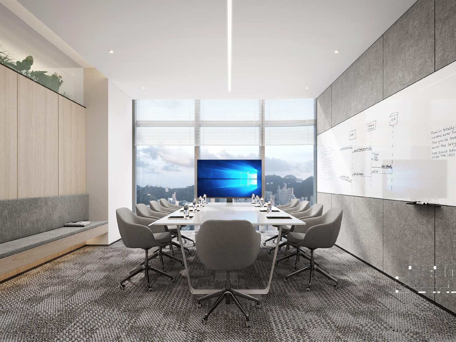 打造高效辦公空間：設(shè)計(jì)與施工的完美融合(圖1)