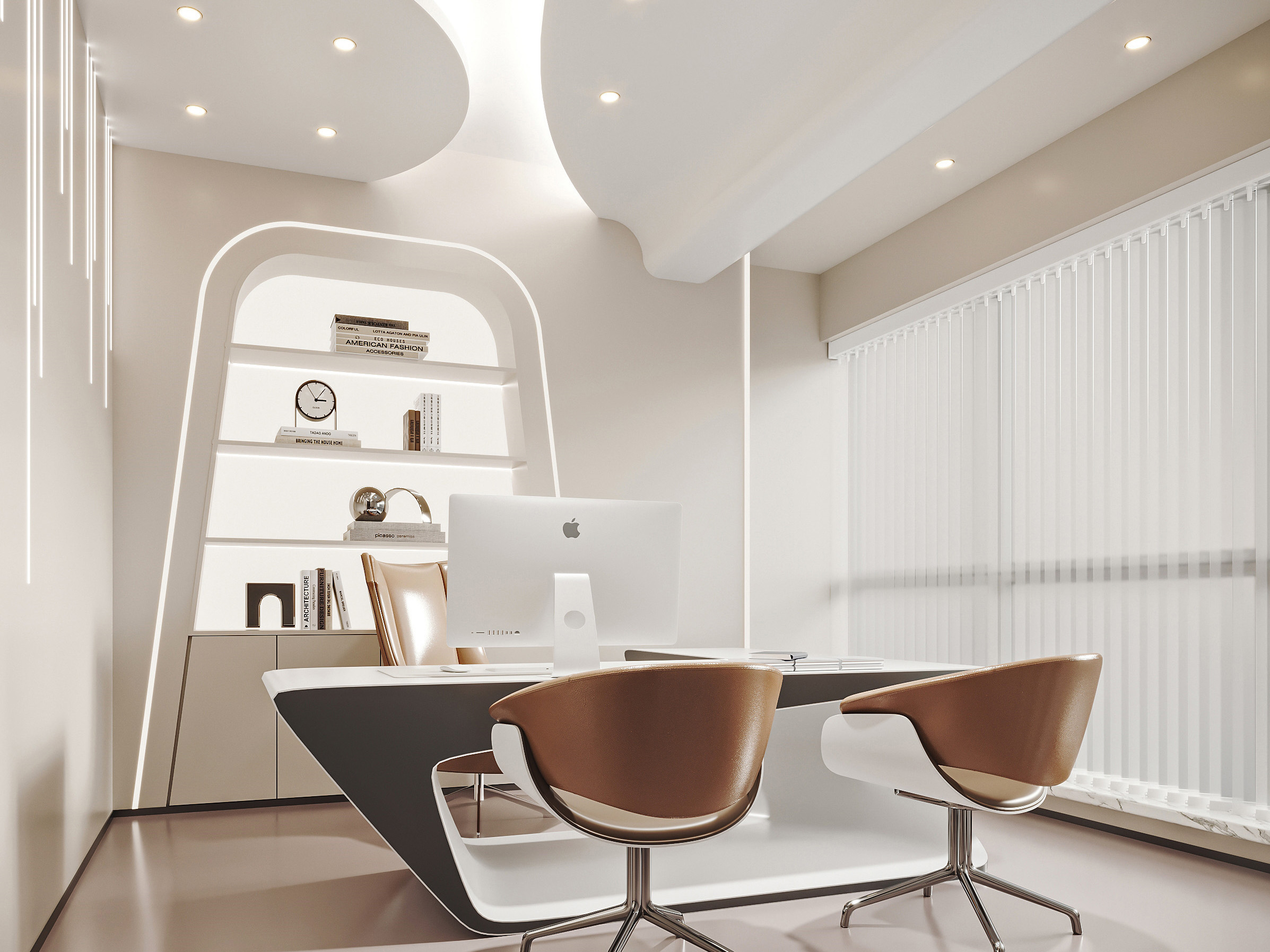 企業(yè)辦公樓設(shè)計裝修，半山裝飾專業(yè)鑄就品質(zhì)(圖4)