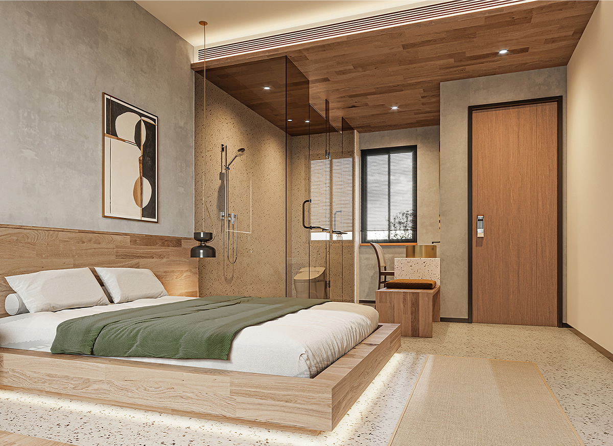 淮北小型極簡(jiǎn)禪意民宿--生活美學(xué)空間(圖4)