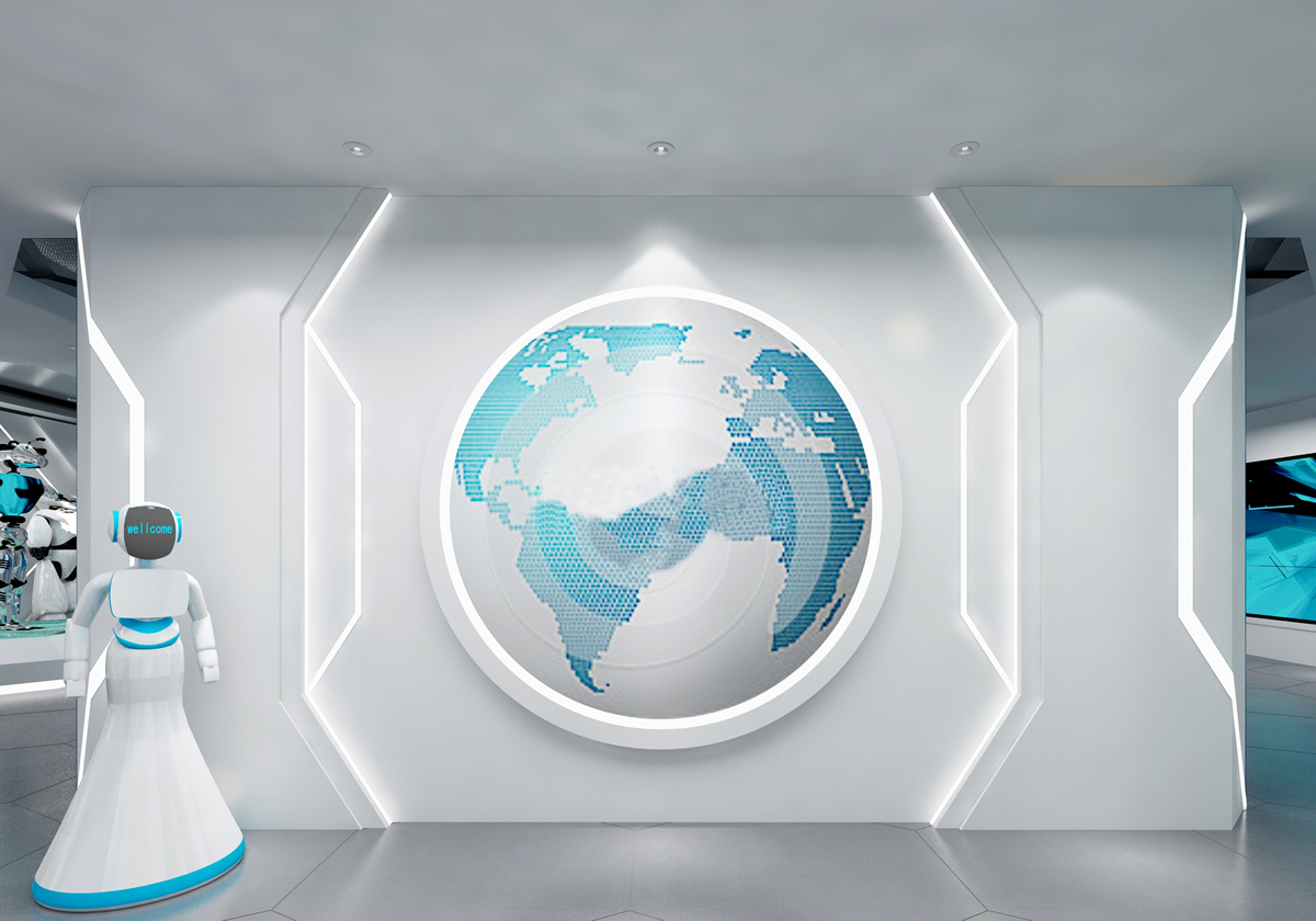 合肥機(jī)器人展廳裝修(圖6)