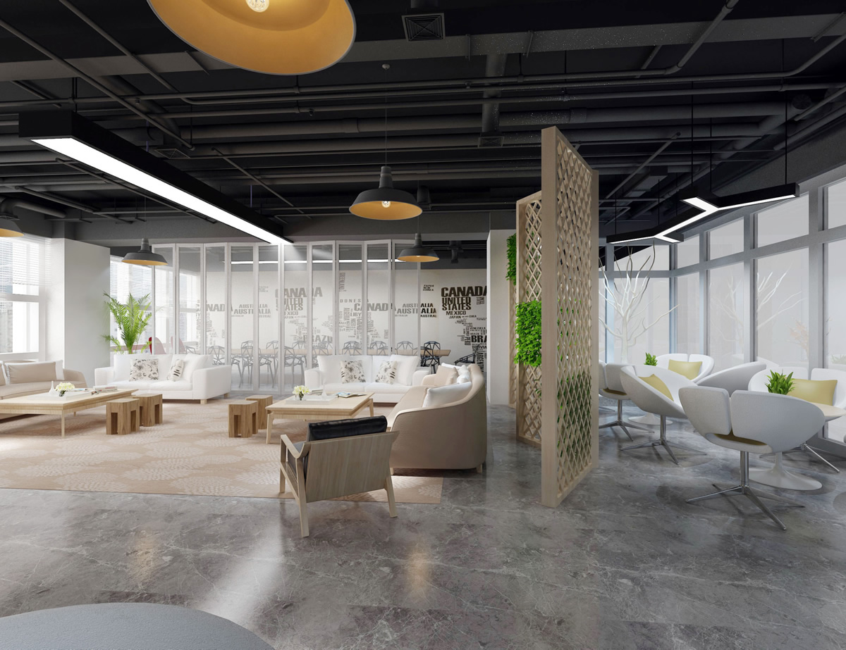 安徽國(guó)科2500平工業(yè)風(fēng)辦公空間裝修項(xiàng)目(圖2) 安徽國(guó)科2500平工業(yè)風(fēng)辦公空間裝修項(xiàng)目(圖2)