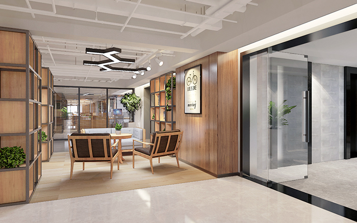 上海國(guó)科企業(yè)現(xiàn)代簡(jiǎn)約風(fēng)4200平方辦公樓裝修項(xiàng)目(圖4)
