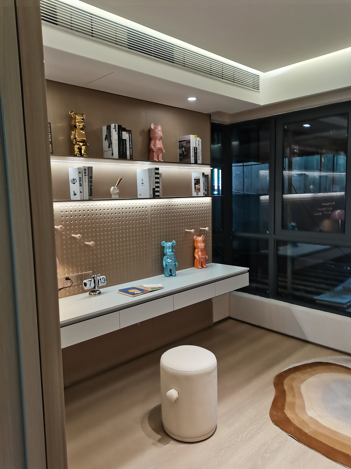 淮北.華松籣墅香汐高層C戶型現(xiàn)代簡約風(fēng)樣板間裝飾裝修項目(圖7)