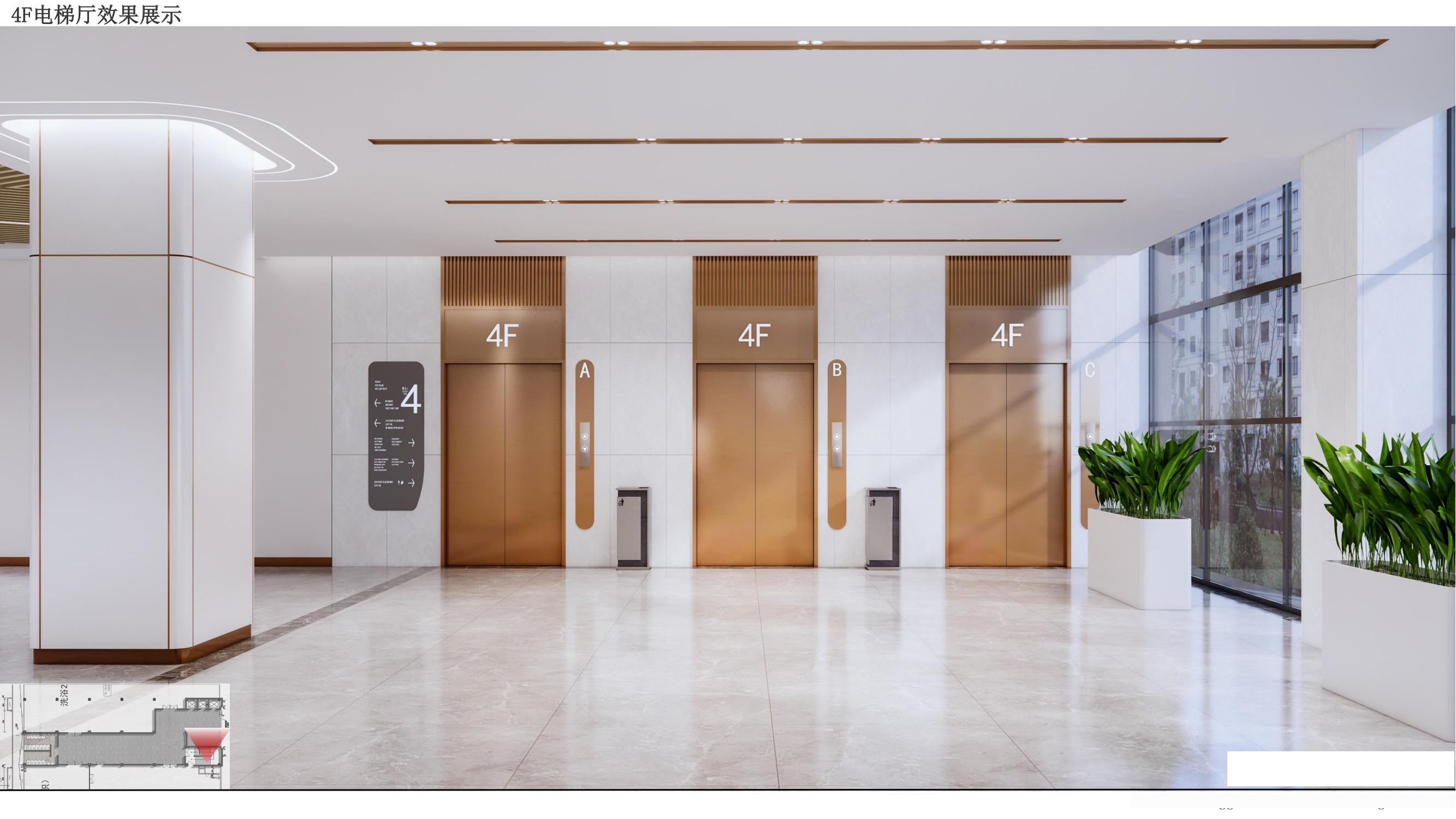淮北商場內(nèi)部電梯裝修設計項目(圖5) 4淮北大潤發(fā)三四層公區(qū)效果圖匯總_11.jpg