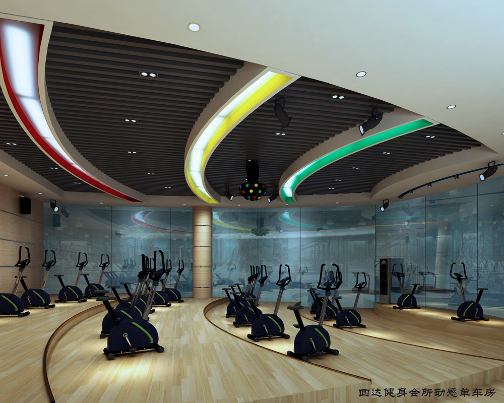 四達健身會所-健身房裝修(圖4) 四達健身會所-健身房裝修(圖4)
