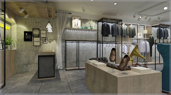 合肥瑤海區(qū)服裝店裝修設(shè)計(圖4)