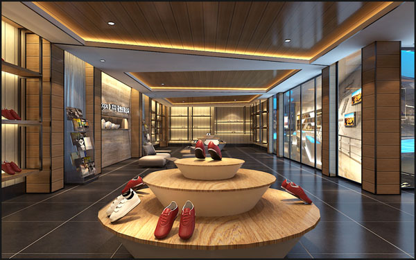 合肥200平方精品鞋店裝修設計(圖4)