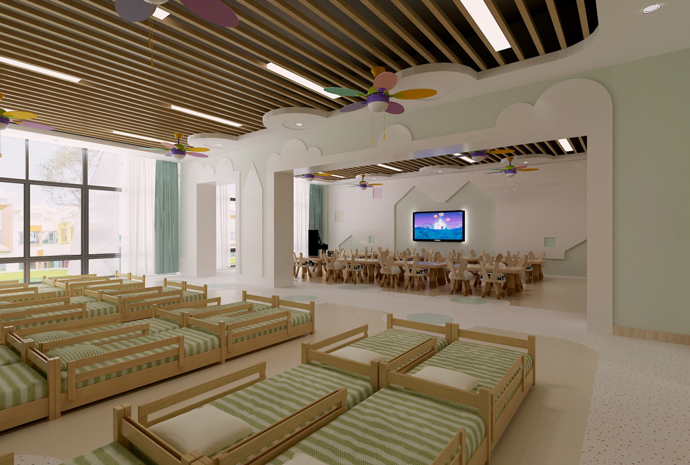 皖新文化廣場2300平方 幼兒園裝修設計(圖5) 皖新文化廣場2300平方 幼兒園裝修設計(圖5)