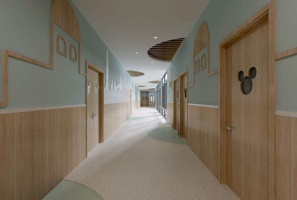 皖新文化廣場2300平方 幼兒園裝修設計(圖7) 皖新文化廣場2300平方 幼兒園裝修設計(圖7)