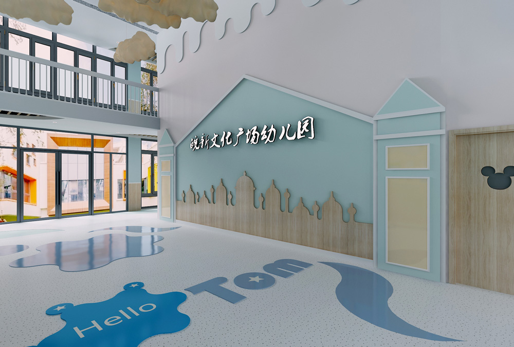 皖新文化廣場2300平方 幼兒園裝修設計(圖2) 皖新文化廣場2300平方 幼兒園裝修設計(圖2)