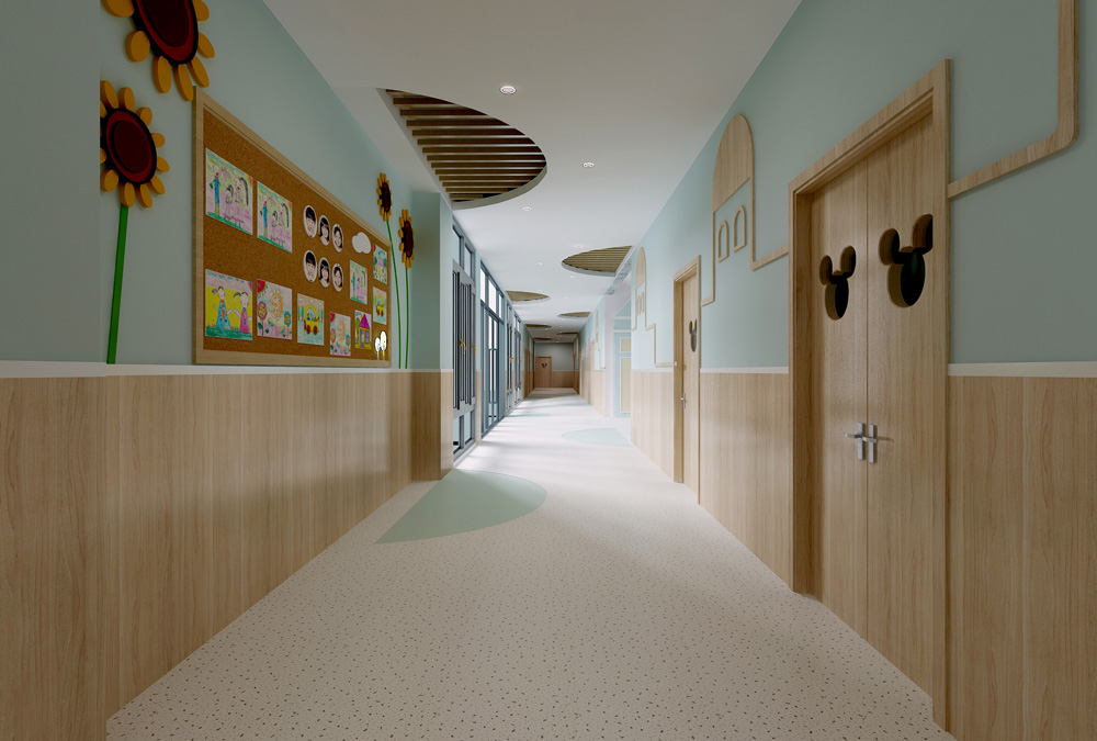皖新文化廣場2300平方 幼兒園裝修設計(圖8) 皖新文化廣場2300平方 幼兒園裝修設計(圖8)