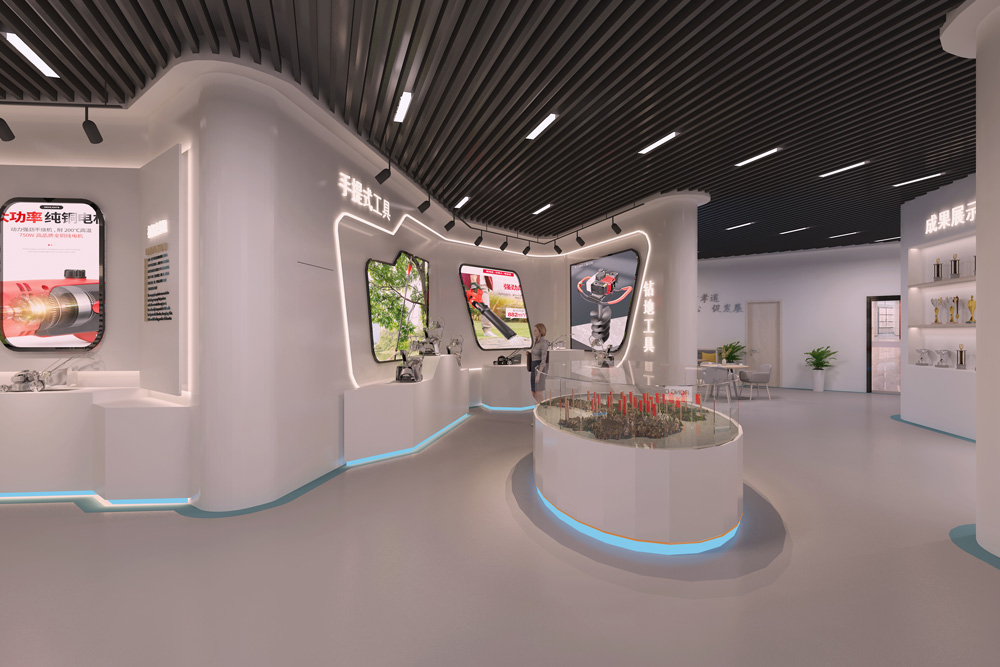 華新車(chē)展-展廳裝修(圖1)