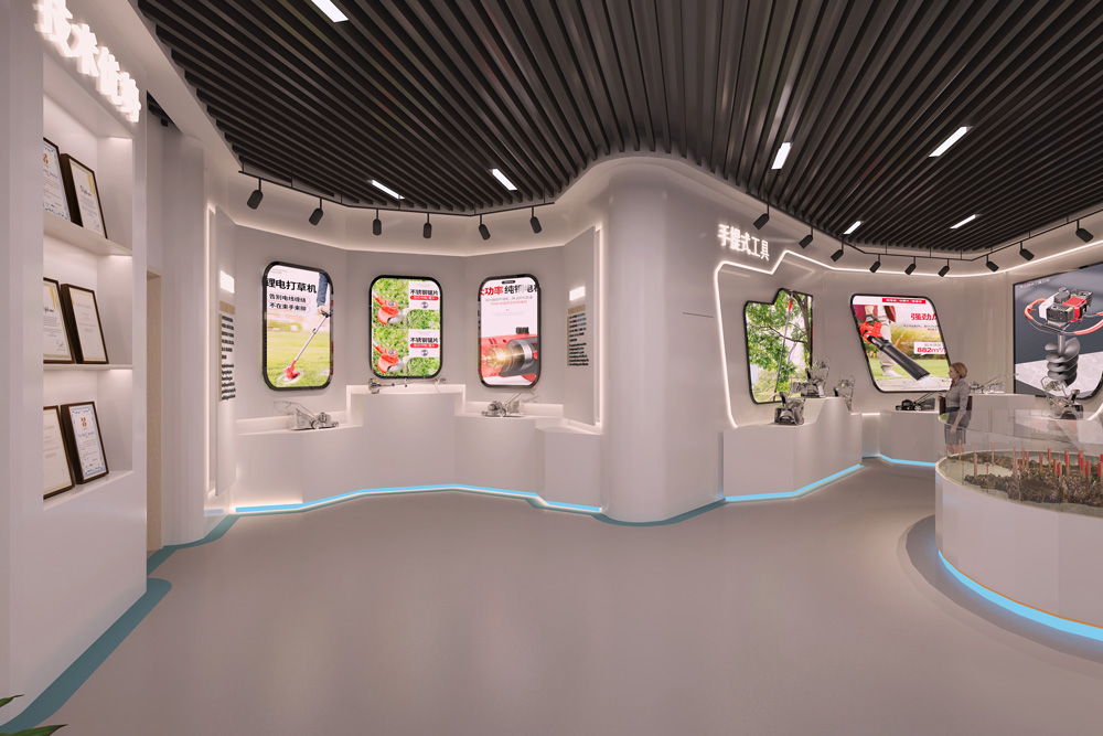 華新車(chē)展-展廳裝修(圖2)